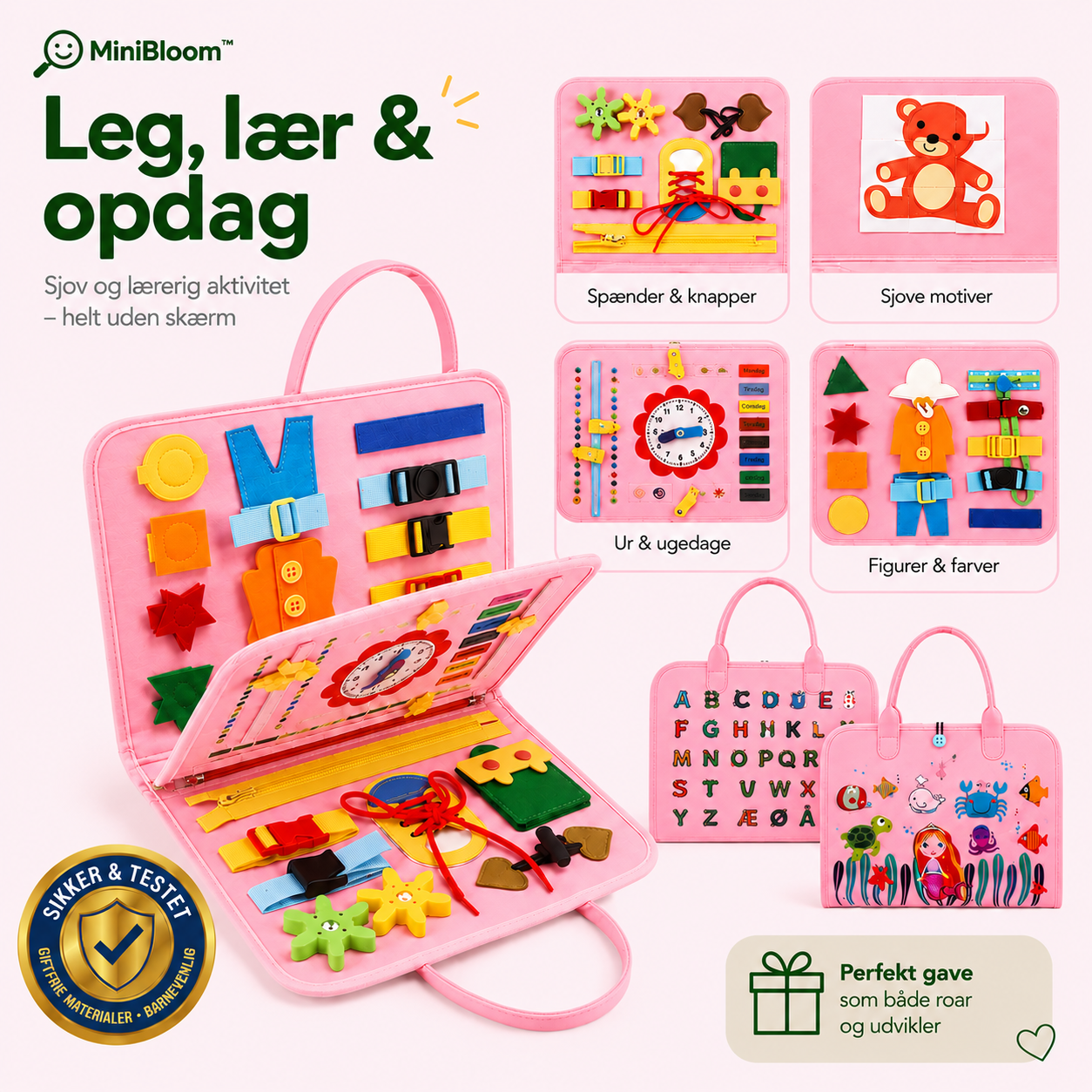 MiniBloom™ Montessori Aktivitetsbok